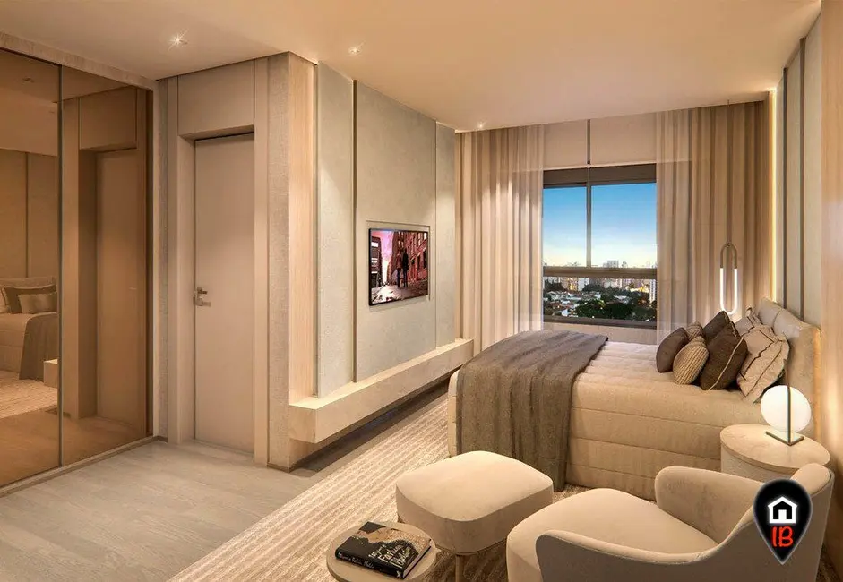 Apartamento com 4 quartos à venda, 143m2 em Campo Belo, São Paulo - SP - imagem 8 Foto 8 de Apartamento com 4 quartos à venda, 143m2 em Campo Belo, São Paulo - SP