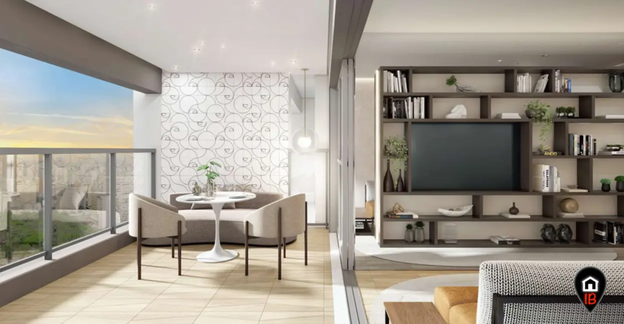 Apartamento com 1 quarto à venda, 54m2 em Higienópolis, São Paulo - SP - imagem 6 Foto 6 de Apartamento com 1 quarto à venda, 54m2 em Higienópolis, São Paulo - SP