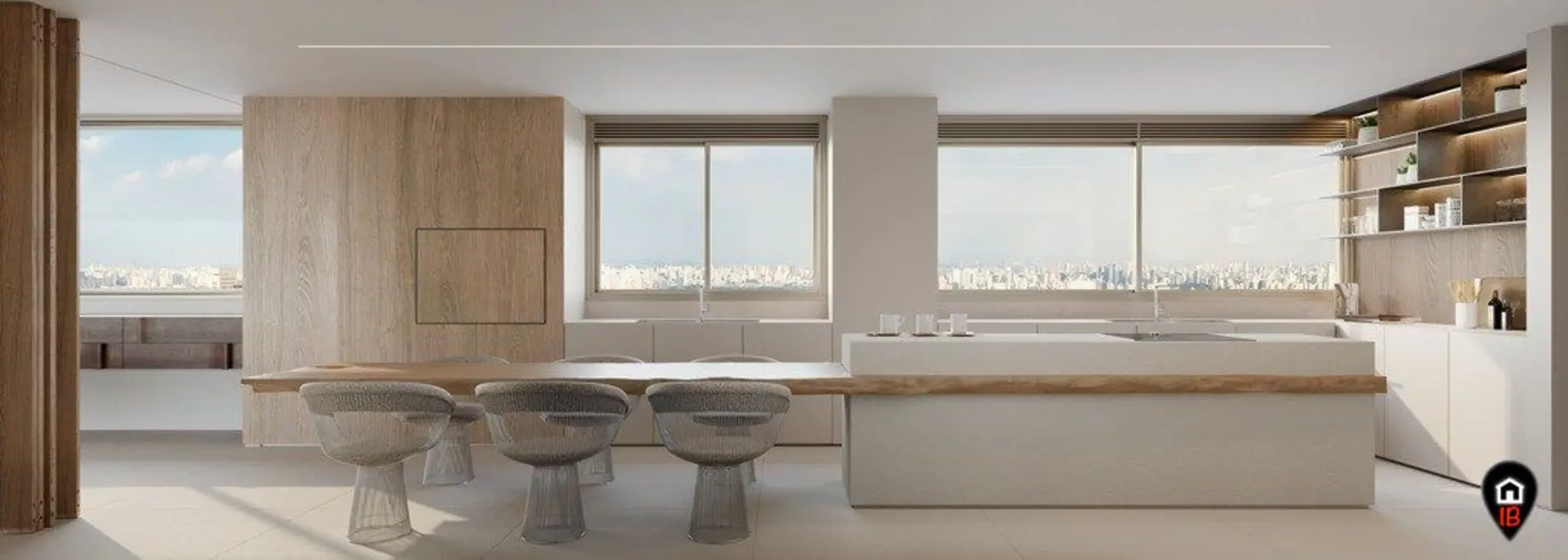 Apartamento com 4 quartos à venda, 479m2 em Indianópolis, São Paulo - SP - imagem 8 Foto 8 de Apartamento com 4 quartos à venda, 479m2 em Indianópolis, São Paulo - SP