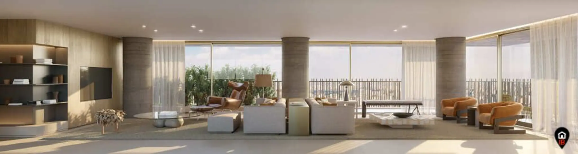 Apartamento com 4 quartos à venda, 479m2 em Indianópolis, São Paulo - SP - imagem 5 Foto 5 de Apartamento com 4 quartos à venda, 479m2 em Indianópolis, São Paulo - SP