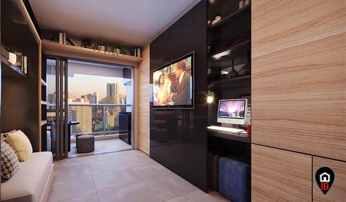 Foto 5 de Apartamento com 1 quarto à venda, 52m2 em Moema, São Paulo - SP