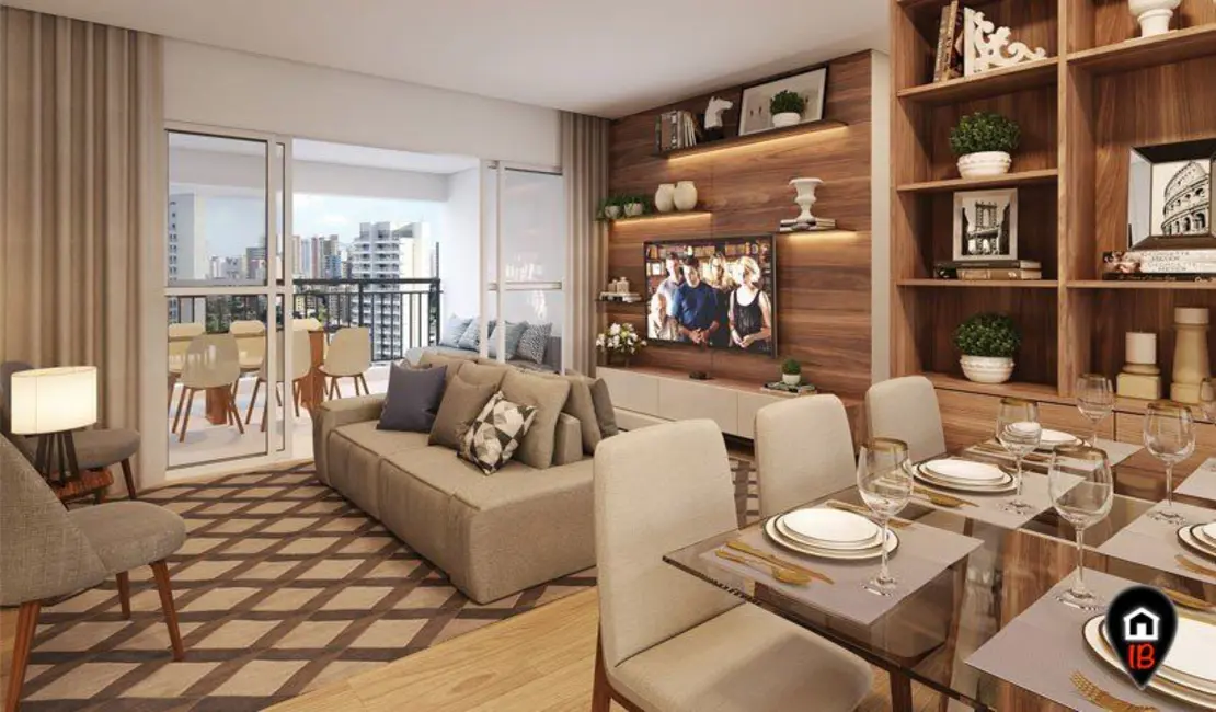 Foto 4 de Apartamento com 3 quartos à venda, 80m2 em Jardim Prudência, São Paulo - SP