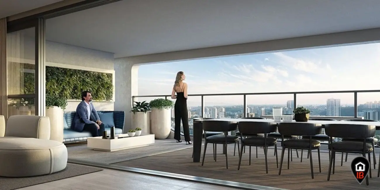 Apartamento com 4 quartos à venda, 227m2 em Chácara Santo Antônio (Zona Sul), São Paulo - SP - imagem 6 Foto 6 de Apartamento com 4 quartos à venda, 227m2 em Chácara Santo Antônio (Zona Sul), São Paulo - SP