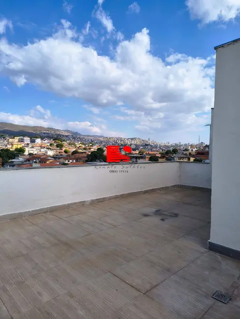 Foto 1 de Cobertura com 3 quartos para alugar, 130m2 em Saudade, Belo Horizonte - MG