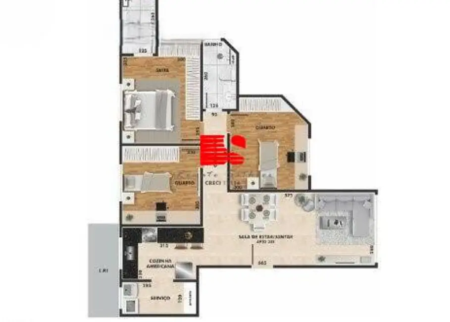 Apartamento com 3 quartos à venda, 78m2 em Salgado Filho, Belo Horizonte - MG - imagem 9 Foto 9 de Apartamento com 3 quartos à venda, 78m2 em Salgado Filho, Belo Horizonte - MG