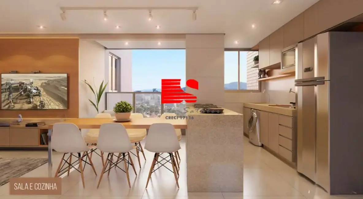 Foto 2 de Apartamento com 3 quartos à venda, 68m2 em Sagrada Família, Belo Horizonte - MG