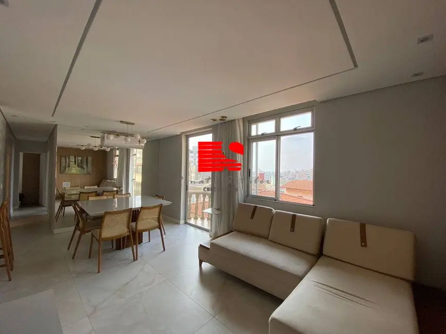 Foto 2 de Apartamento com 4 quartos à venda, 111m2 em Estoril, Belo Horizonte - MG