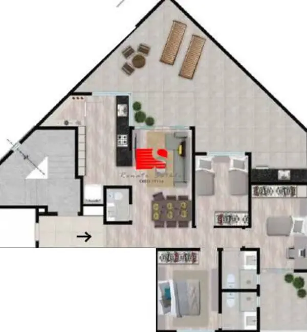 Foto 2 de Apartamento com 3 quartos à venda, 170m2 em Santo Agostinho, Belo Horizonte - MG