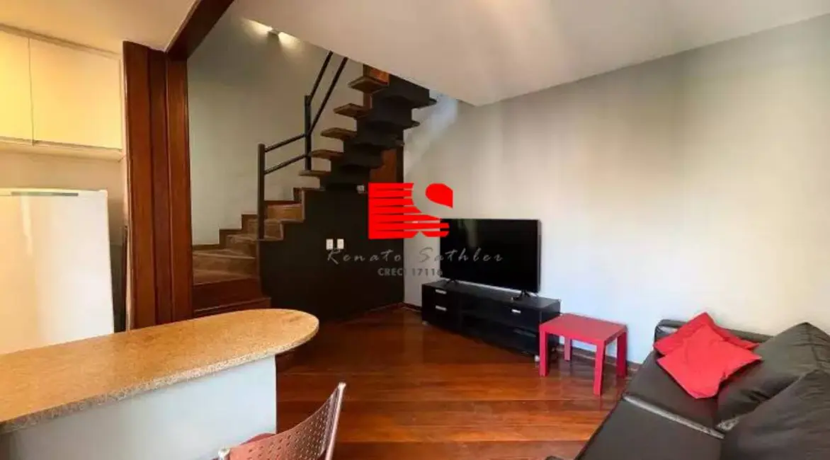 Foto 2 de Apartamento com 1 quarto à venda, 49m2 em Lourdes, Belo Horizonte - MG