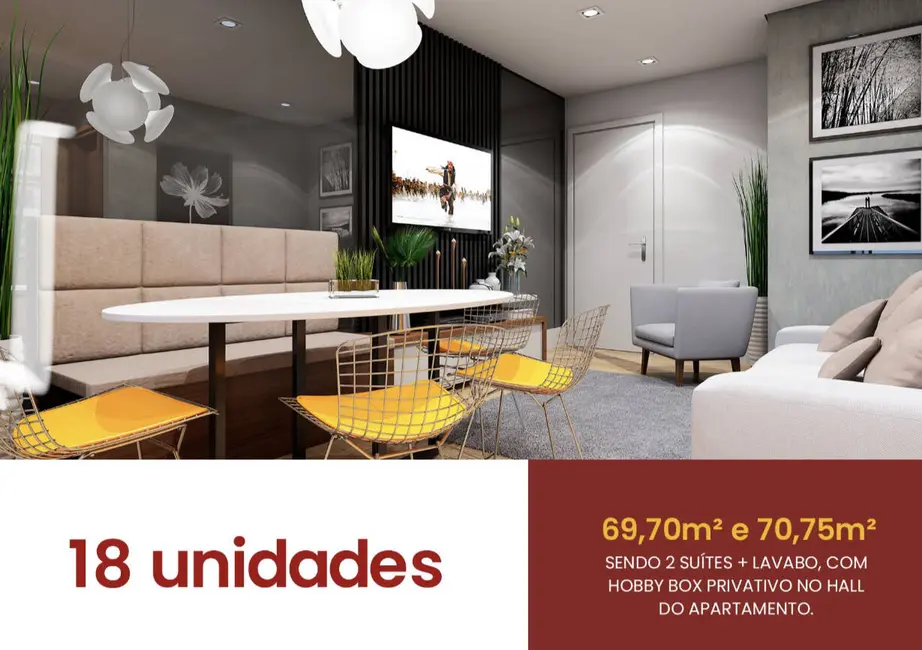 Foto 2 de Apartamento com 2 quartos à venda, 70m2 em Caraguatatuba - SP