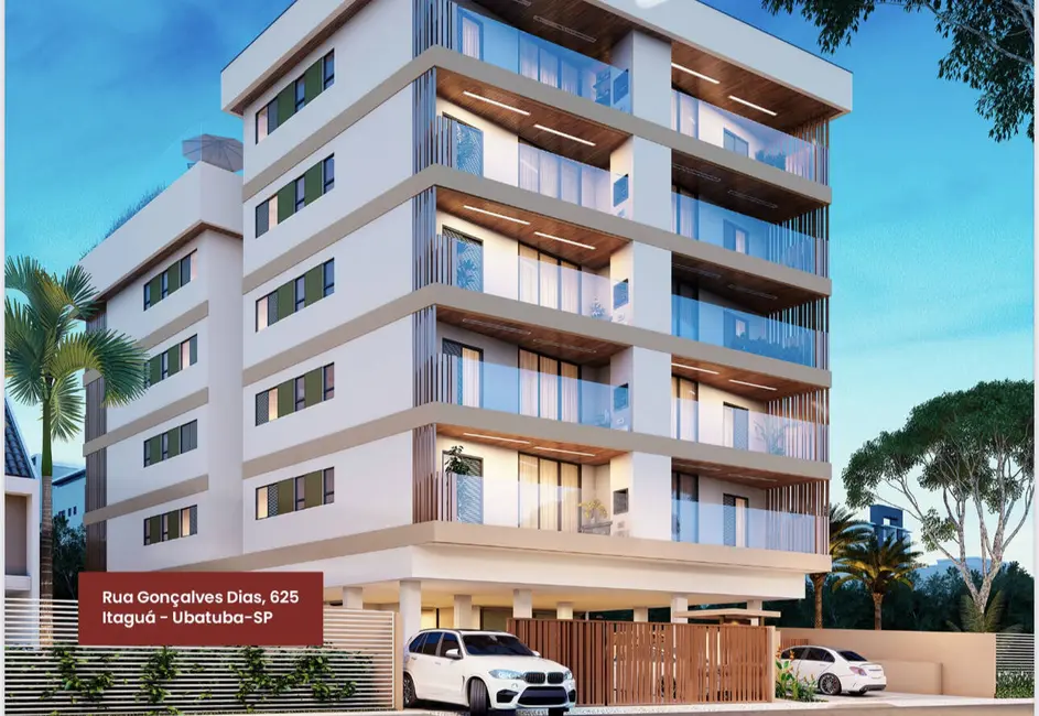 Foto 1 de Apartamento com 2 quartos à venda, 70m2 em Caraguatatuba - SP