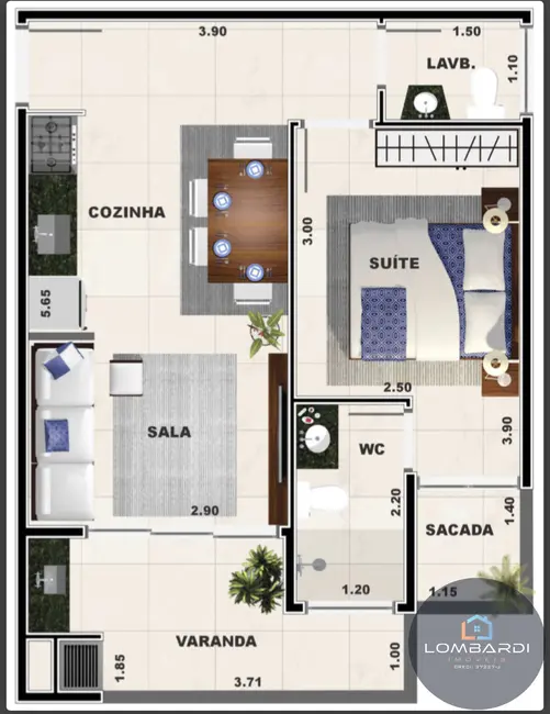 Foto 4 de Apartamento com 2 quartos à venda, 72m2 em Centro, Ubatuba - SP