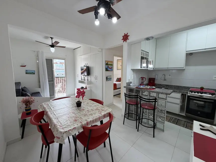 Foto 1 de Apartamento com 1 quarto à venda, 49m2 em Ubatuba - SP