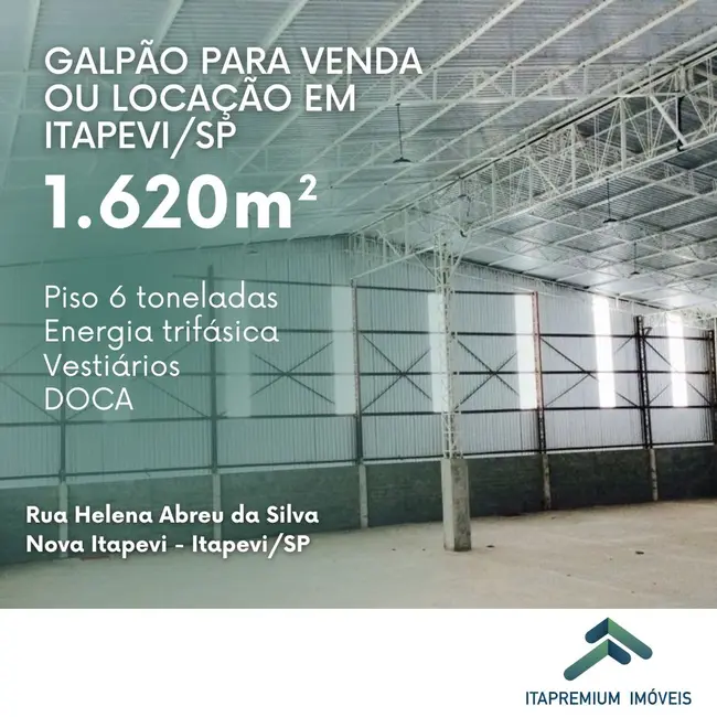 Foto 1 de Armazém / Galpão à venda e para alugar, 1620m2 em Nova Itapevi, Itapevi - SP