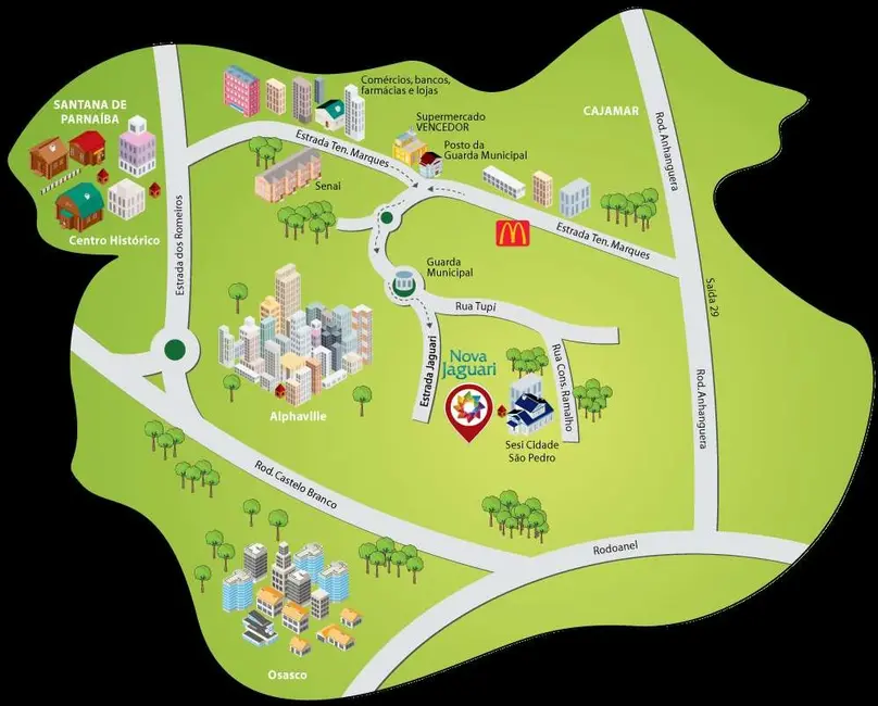 Foto 4 de Terreno / Lote à venda, 176m2 em Santana De Parnaiba - SP