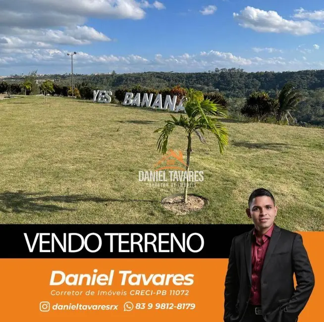 Foto 1 de Terreno / Lote à venda, 324m2 em Bananeiras - PB
