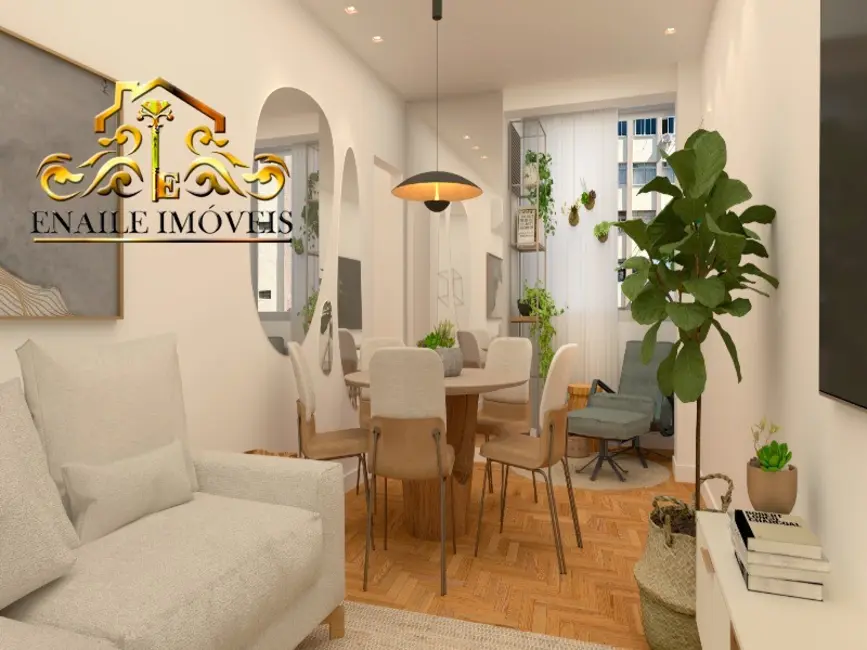 Foto 1 de Apartamento com 3 quartos à venda, 90m2 em Laranjeiras, Rio De Janeiro - RJ