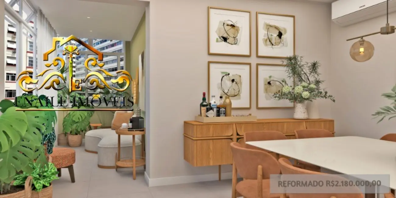 Foto 3 de Apartamento com 4 quartos à venda, 231m2 em Copacabana, Rio De Janeiro - RJ