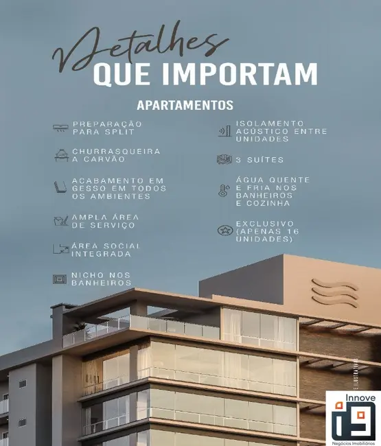 Apartamento com 3 quartos à venda, 158m2 em Barra Velha - SC - imagem 4 Foto 4 de Apartamento com 3 quartos à venda, 158m2 em Barra Velha - SC