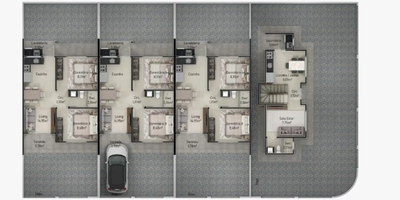 Foto 3 de Casa com 2 quartos à venda, 48m2 em Barra Velha - SC