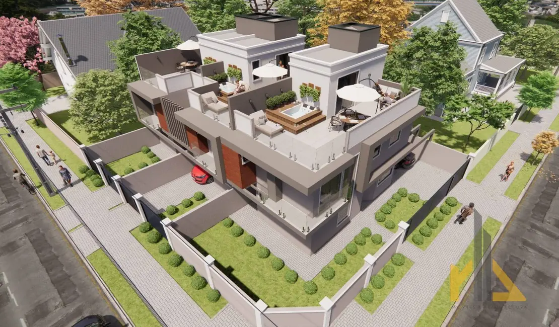 Foto 3 de Casa com 3 quartos à venda, 115m2 em Cidade Industrial, Curitiba - PR