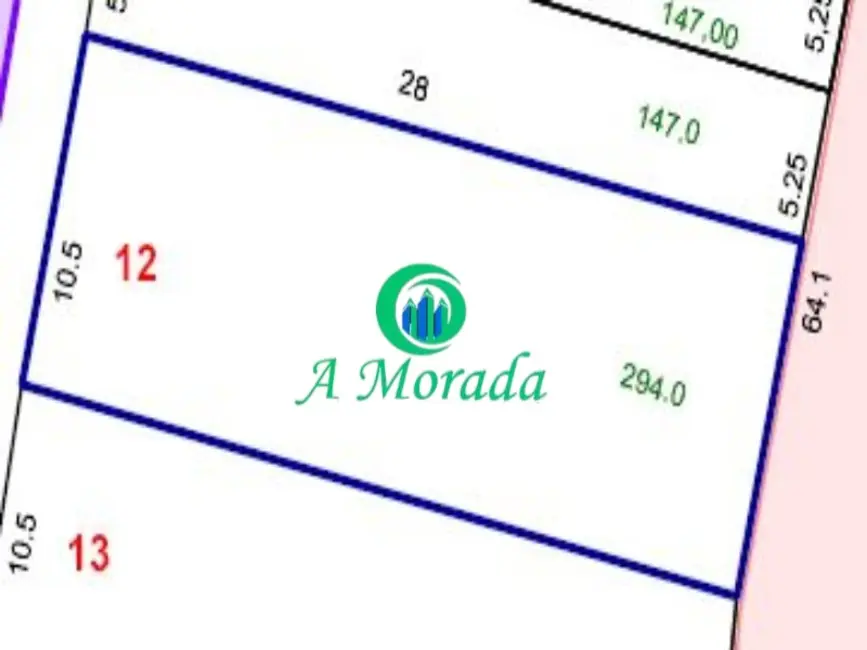 Foto 1 de Terreno / Lote à venda, 294m2 em Vila Humaitá, Santo Andre - SP