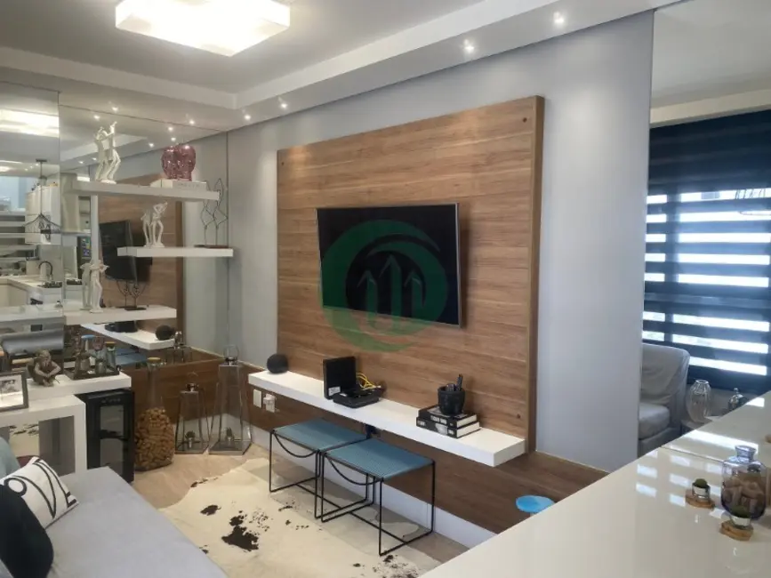Foto 1 de Apartamento com 2 quartos à venda, 50m2 em Vila Alzira, Santo Andre - SP