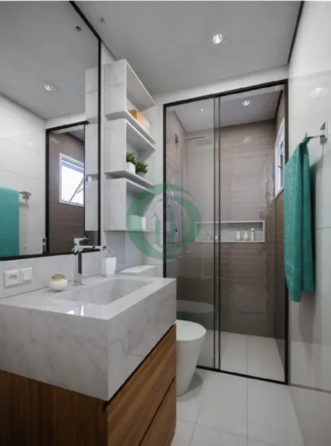 Foto 4 de Apartamento com 2 quartos à venda, 53m2 em Vila Tibiriçá, Santo Andre - SP