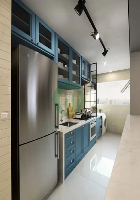 Foto 3 de Apartamento com 2 quartos à venda, 53m2 em Vila Tibiriçá, Santo Andre - SP