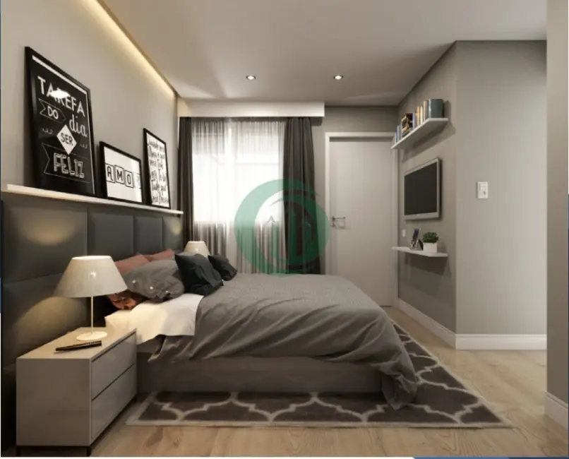 Foto 5 de Apartamento com 2 quartos à venda, 53m2 em Vila Tibiriçá, Santo Andre - SP