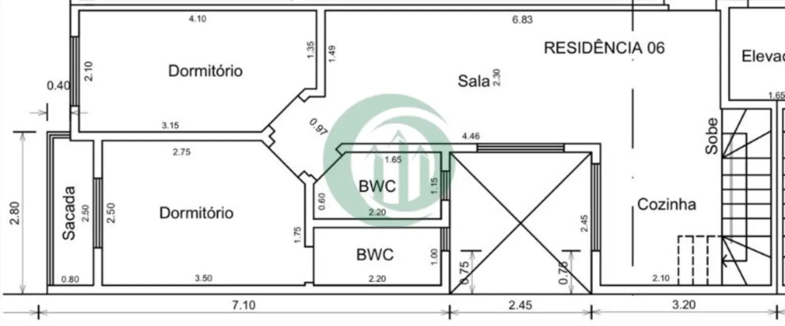 Foto 1 de Apartamento com 2 quartos à venda, 55m2 em Parque das Nações, Santo Andre - SP