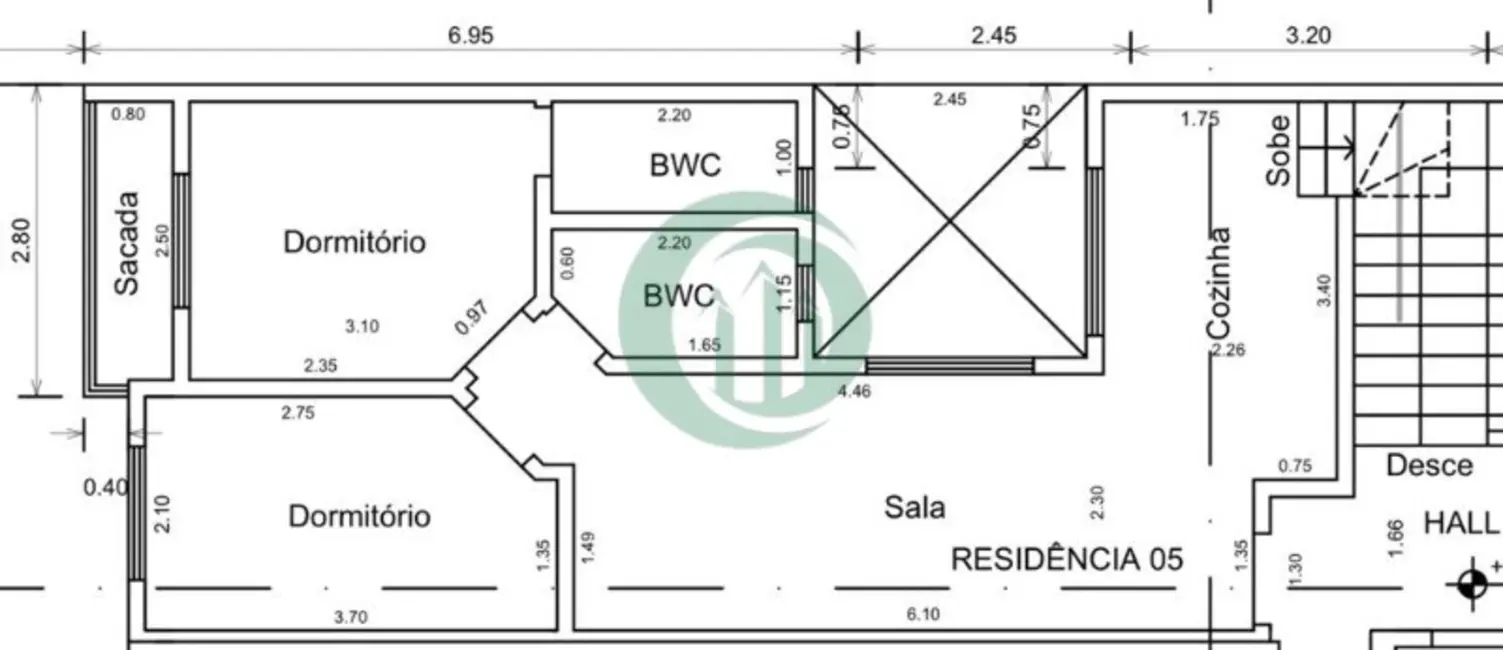 Foto 1 de Apartamento com 2 quartos à venda, 49m2 em Parque das Nações, Santo Andre - SP