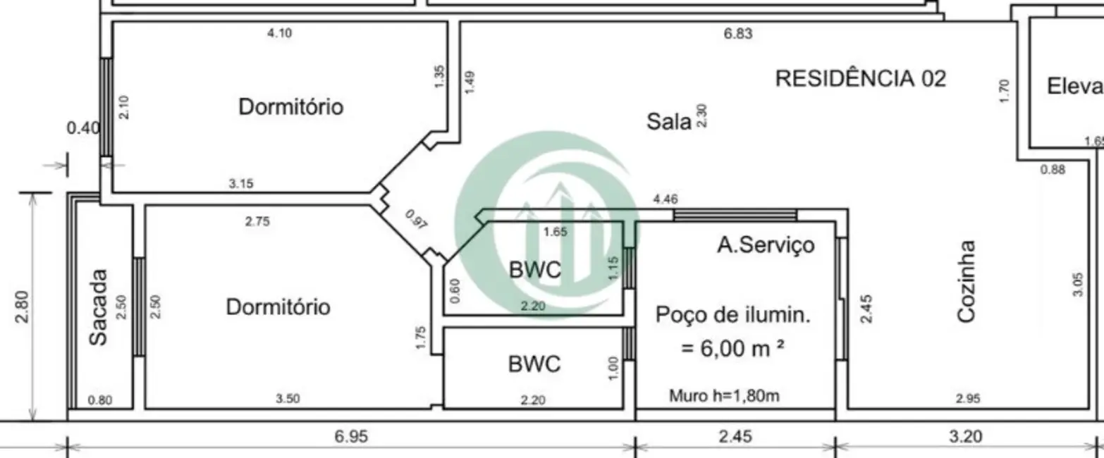 Foto 1 de Apartamento com 2 quartos à venda, 55m2 em Parque das Nações, Santo Andre - SP