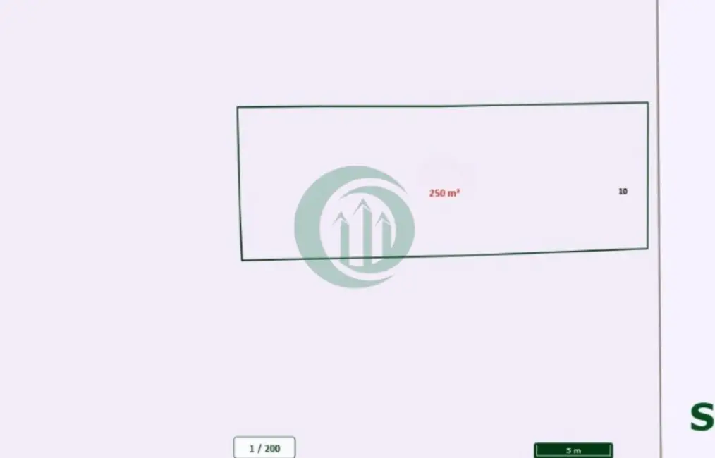 Foto 1 de Terreno / Lote à venda, 250m2 em Jardim Santo André, Santo Andre - SP