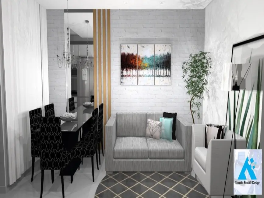 Foto 4 de Apartamento com 2 quartos à venda, 50m2 em Vila Bastos, Santo Andre - SP