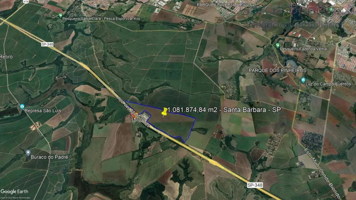 Terreno / Lote à venda, 1081874m2 em Santa Bárbara D`Oeste - SP - imagem 4 Foto 4 de Terreno / Lote à venda, 1081874m2 em Santa Bárbara D`Oeste - SP