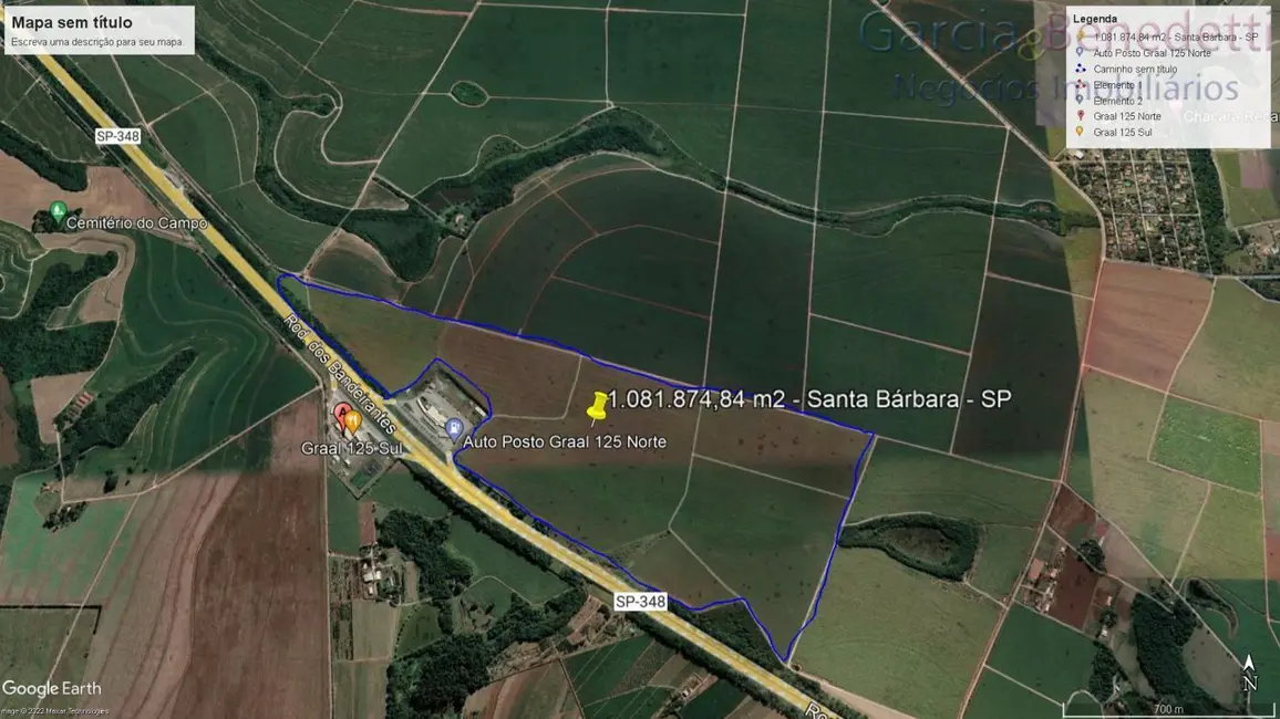 Terreno / Lote à venda, 1081874m2 em Santa Bárbara D`Oeste - SP - imagem 6 Foto 6 de Terreno / Lote à venda, 1081874m2 em Santa Bárbara D`Oeste - SP