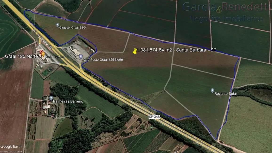 Terreno / Lote à venda, 1081874m2 em Santa Bárbara D`Oeste - SP - imagem 1 Foto 1 de Terreno / Lote à venda, 1081874m2 em Santa Bárbara D`Oeste - SP