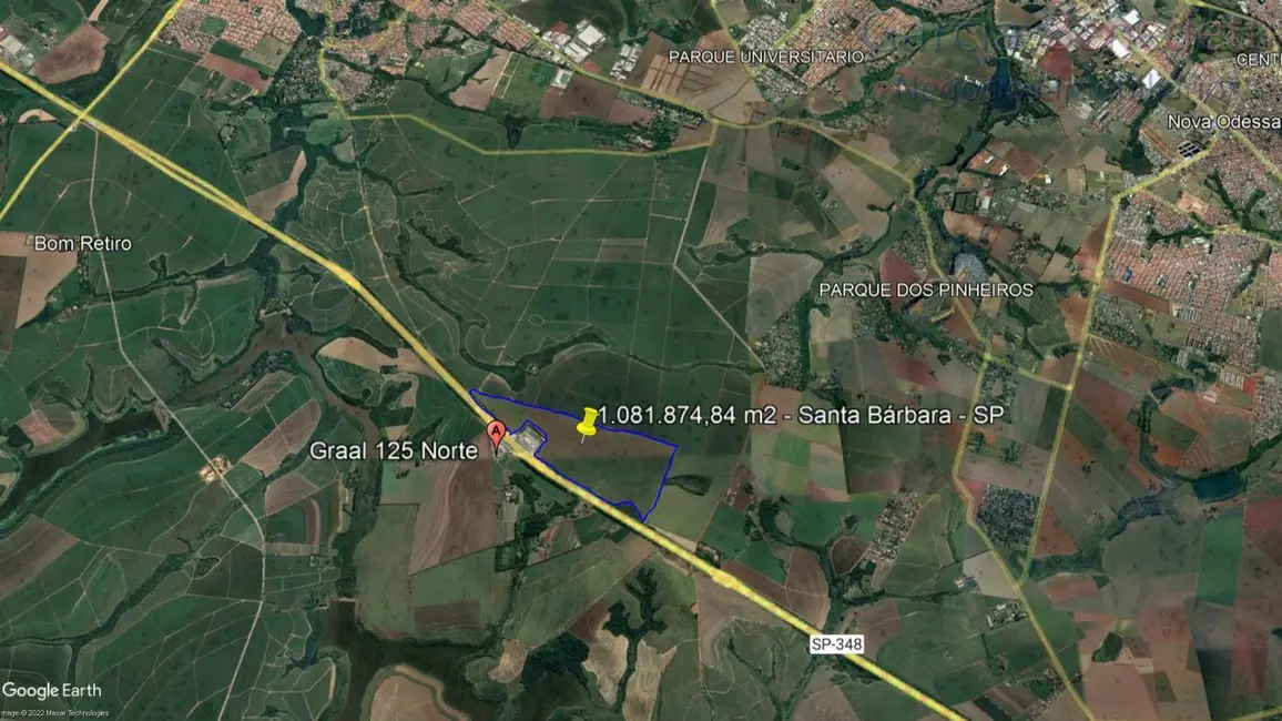 Terreno / Lote à venda, 1081874m2 em Santa Bárbara D`Oeste - SP - imagem 9 Foto 9 de Terreno / Lote à venda, 1081874m2 em Santa Bárbara D`Oeste - SP