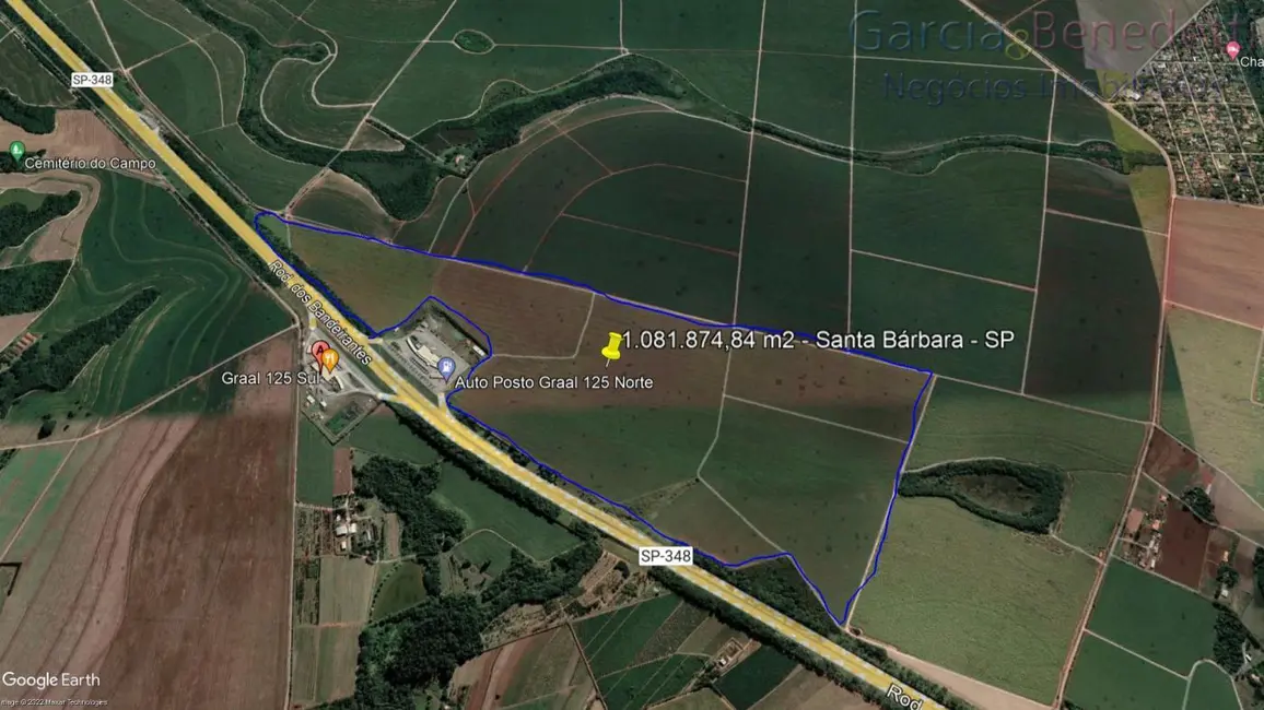 Terreno / Lote à venda, 1081874m2 em Santa Bárbara D`Oeste - SP - imagem 2 Foto 2 de Terreno / Lote à venda, 1081874m2 em Santa Bárbara D`Oeste - SP