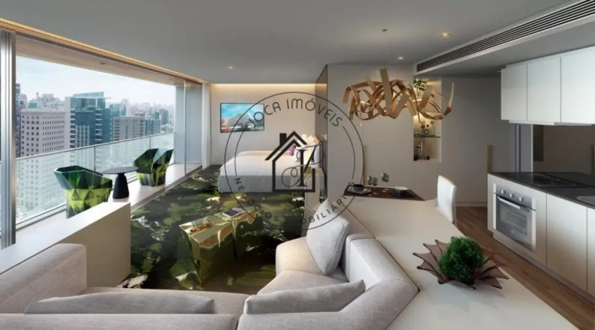 Apartamento com 1 quarto à venda, 54m2 em Vila Olímpia, São Paulo - SP - imagem 1 Foto 1 de Apartamento com 1 quarto à venda, 54m2 em Vila Olímpia, São Paulo - SP