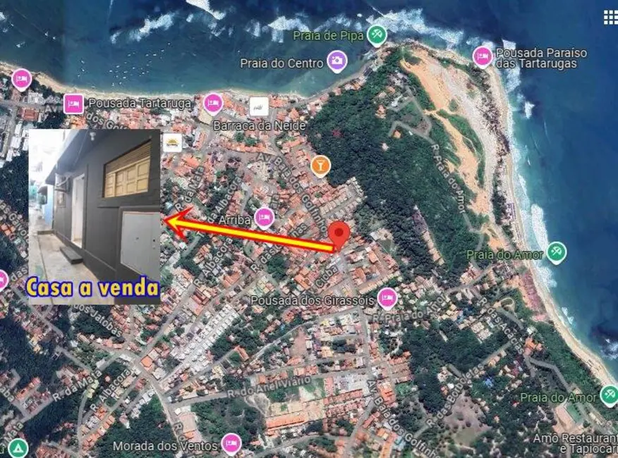 Foto 2 de Casa com 1 quarto à venda, 32m2 em Centro, Tibau Do Sul - RN