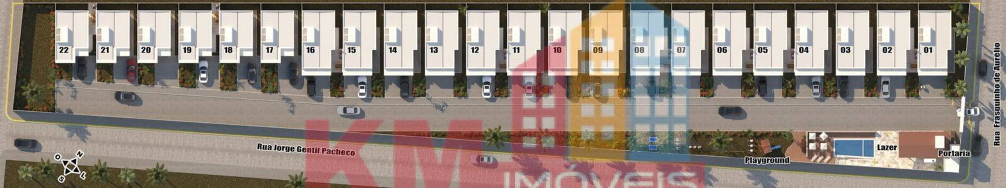 Foto 4 de Casa de Condomínio com 3 quartos à venda, 78m2 em Presidente Costa e Silva, Mossoro - RN