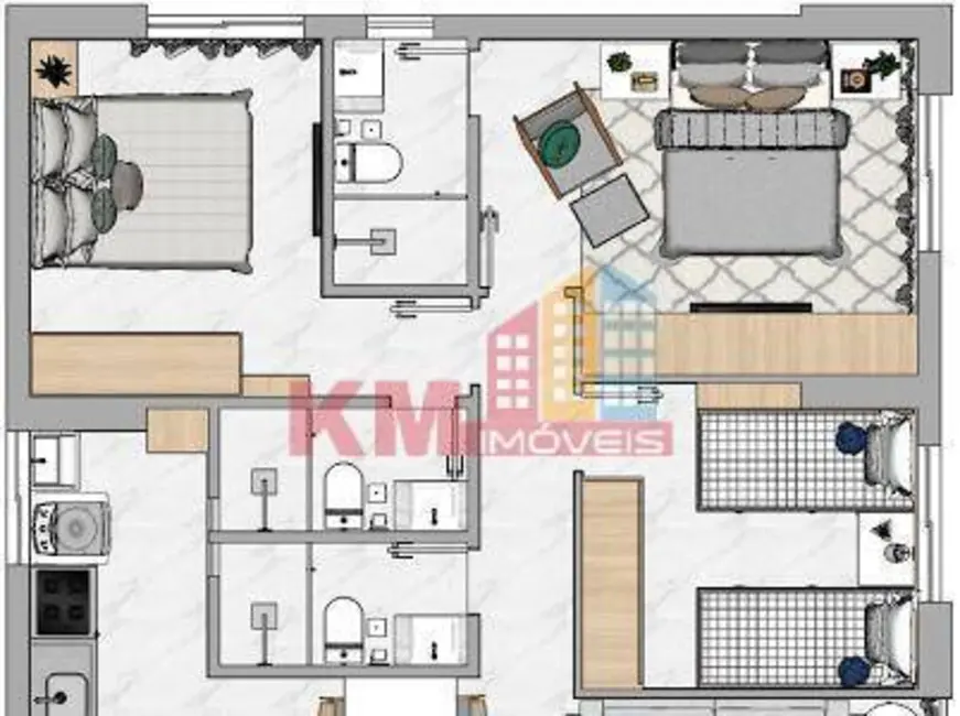 Foto 5 de Apartamento com 2 quartos à venda, 56m2 em Nova Betânia, Mossoro - RN