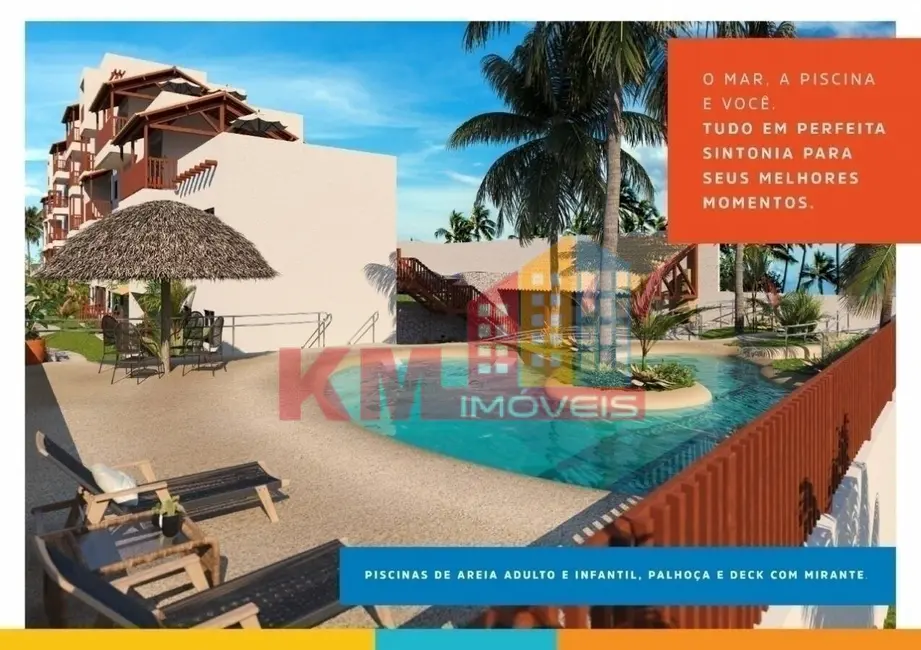 Foto 1 de Apartamento com 2 quartos à venda, 48m2 em Centro, Tibau - RN