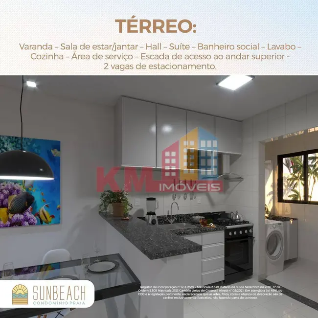 Casa de Condomínio com 3 quartos à venda, 96m2 em Grossos - RN - imagem 7 Foto 7 de Casa de Condomínio com 3 quartos à venda, 96m2 em Grossos - RN