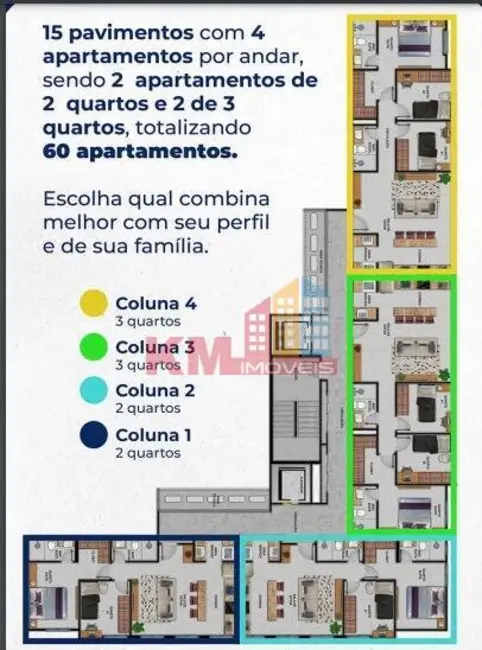 Foto 9 de Apartamento com 2 quartos à venda, 57m2 em Nova Betânia, Mossoro - RN