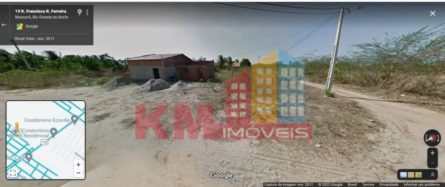 Terreno / Lote à venda, 408m2 em Rincão, Mossoro - RN - imagem 3 Foto 3 de Terreno / Lote à venda, 408m2 em Rincão, Mossoro - RN