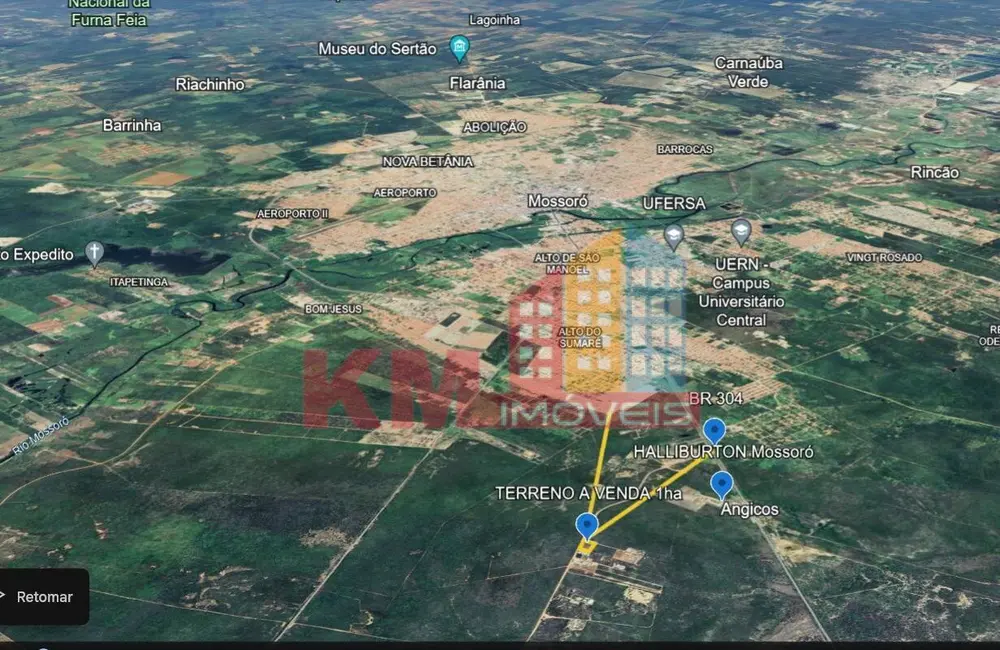 Foto 4 de Terreno / Lote à venda em Alto do Sumaré, Mossoro - RN