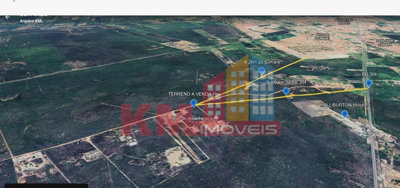 Foto 5 de Terreno / Lote à venda em Alto do Sumaré, Mossoro - RN